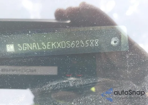 2013 Chevrolet Captiva Sport Lt из США, поврежденный, VIN 3GNAL3EKXDS623588